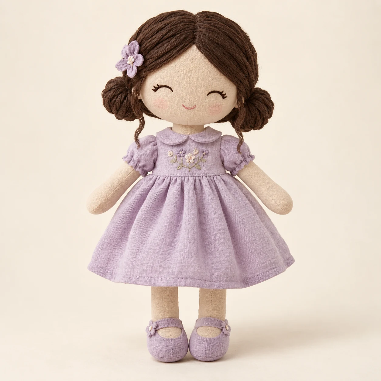 Lila Cloud Doll in Soft lilac